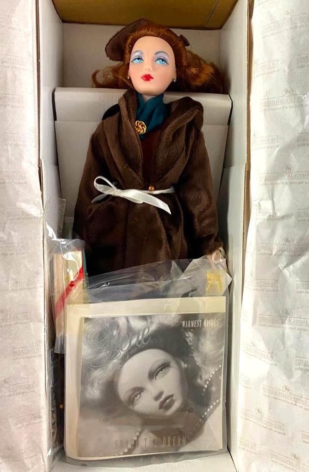 Ashton Drake Gene Marshall "Warmest Wishes" Doll: Ashton Drake Gene Collection "Warmest Wishes" Doll "Warmest Wishes" designed by Mel Odom for the Gene Marshall Collection by Ashton Drake. The limited edition doll is in excellent condition in the ori