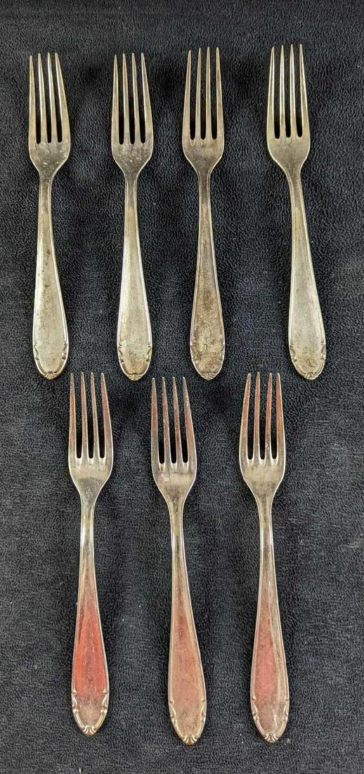 7 6" Retired Vintage BMF Silverplate Forks (1 of 11)