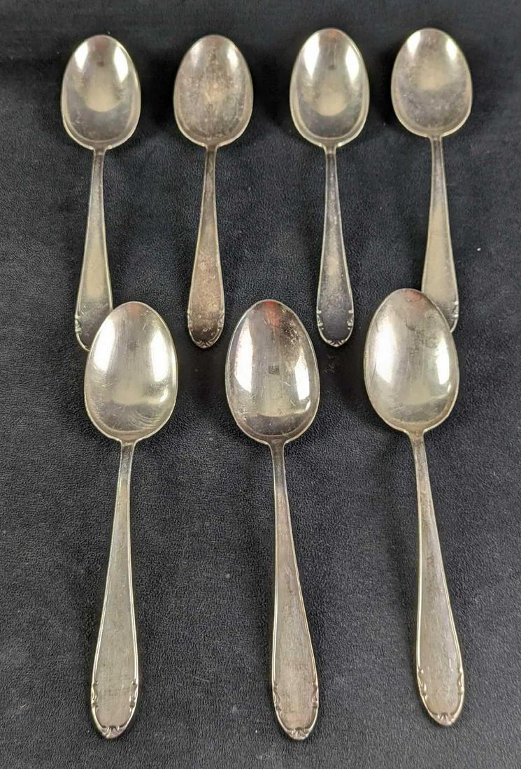 7 Retired Vintage BMF Silverplate Serving Spoons (1 of 8)