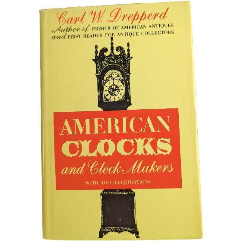 American Clocks And Clock Makers Hardcover: American Clocks And Clock Makers By Carl W Drepperd. This was published by Charles T Branford Company (Boston) on 1958. The book is approx 6" x 1" x 8 3/4" and it weighs 1.42lb. The book is in a good,