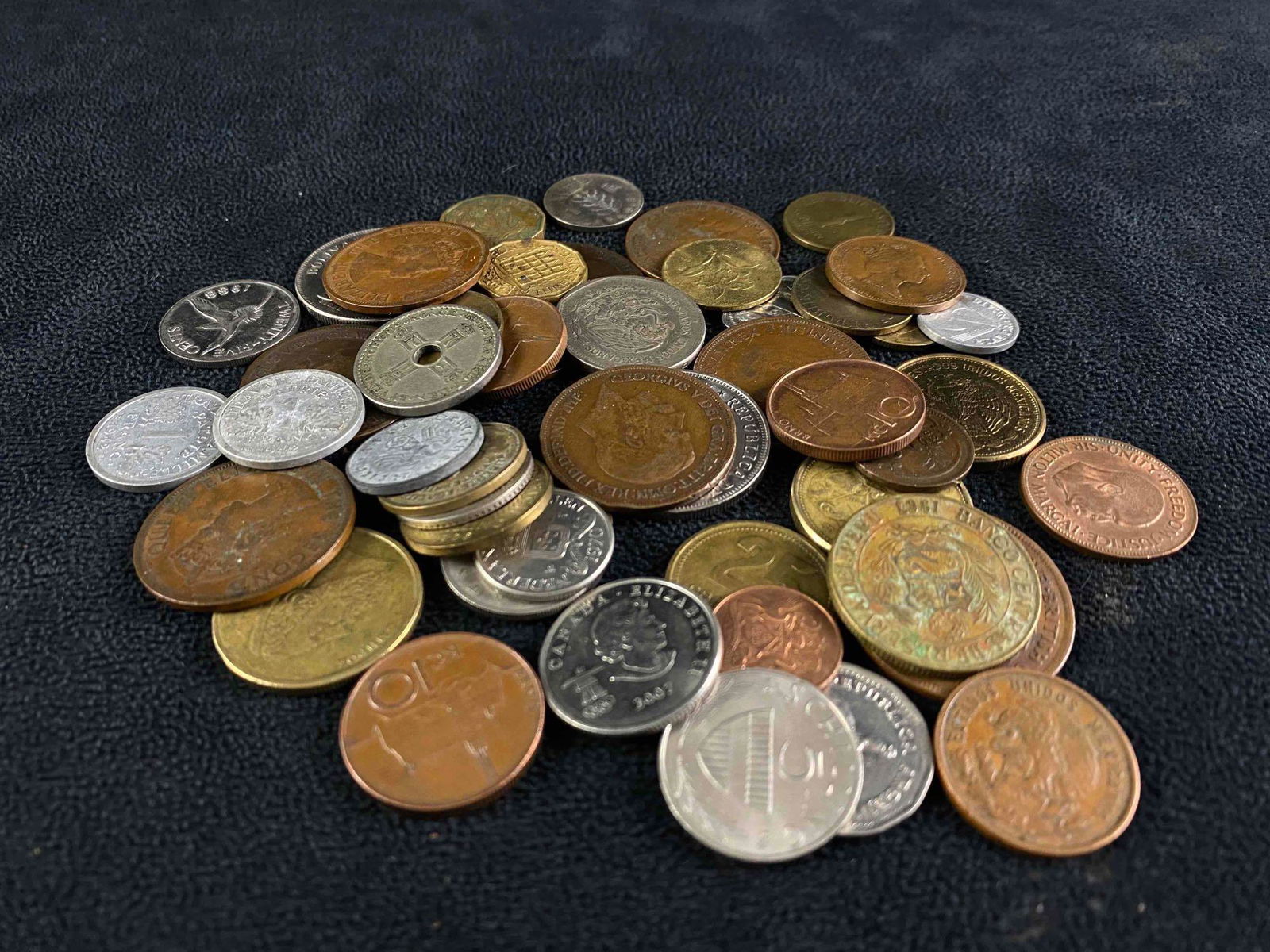 Vintage & Antique Mixed Lot of Foreign Coins (1 of 5)