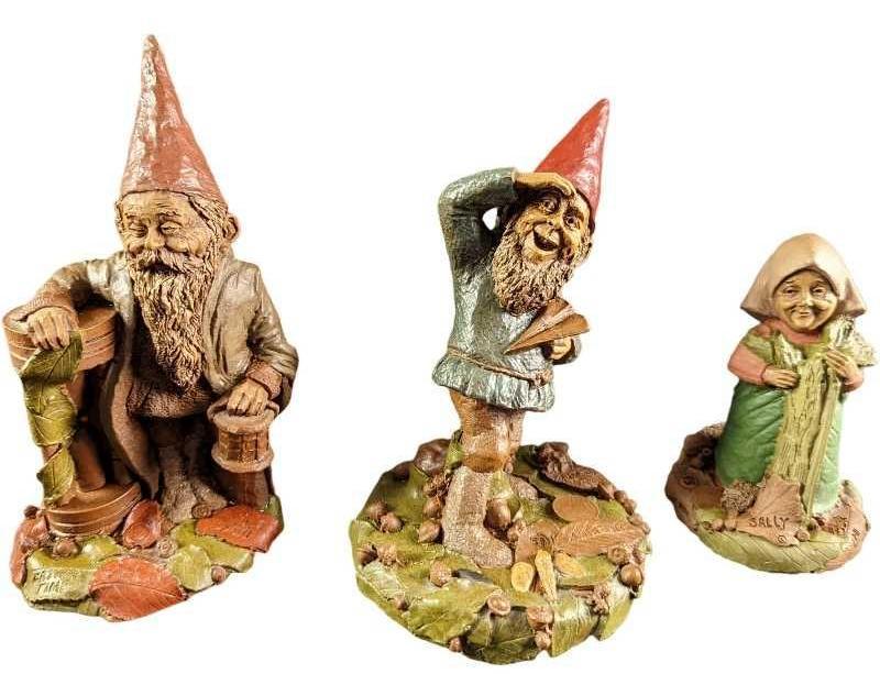 F11 Vintage Tom Clark Wilbur Sally Father Time Gnome Figurines (1 of 10)