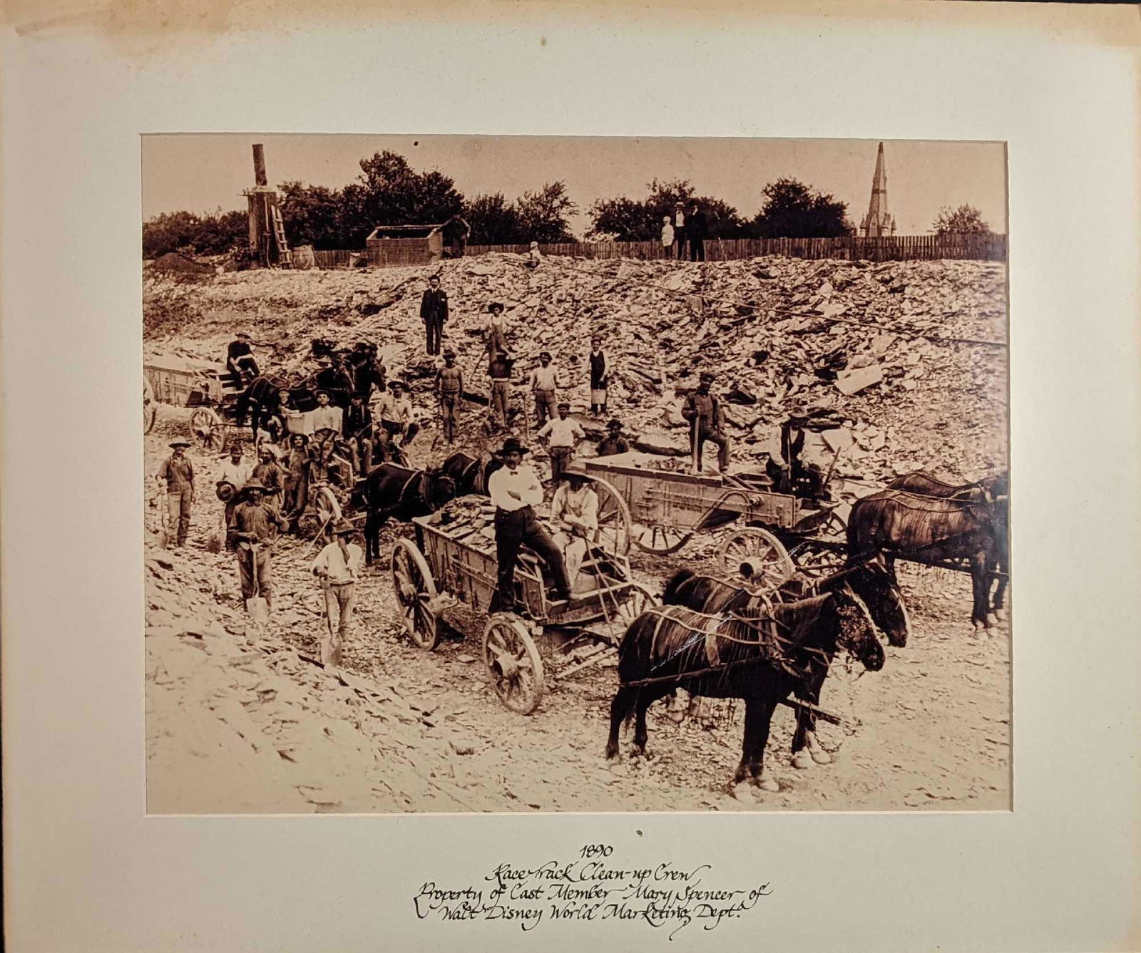 Walt Disney Cast Member Ancestor Clean Up Crew Photo (1 of 7)