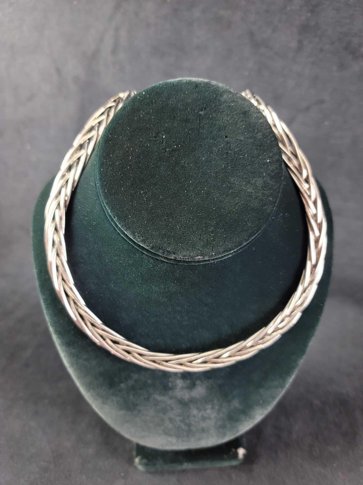 Silver Choker Necklace Lot (1 of 10)