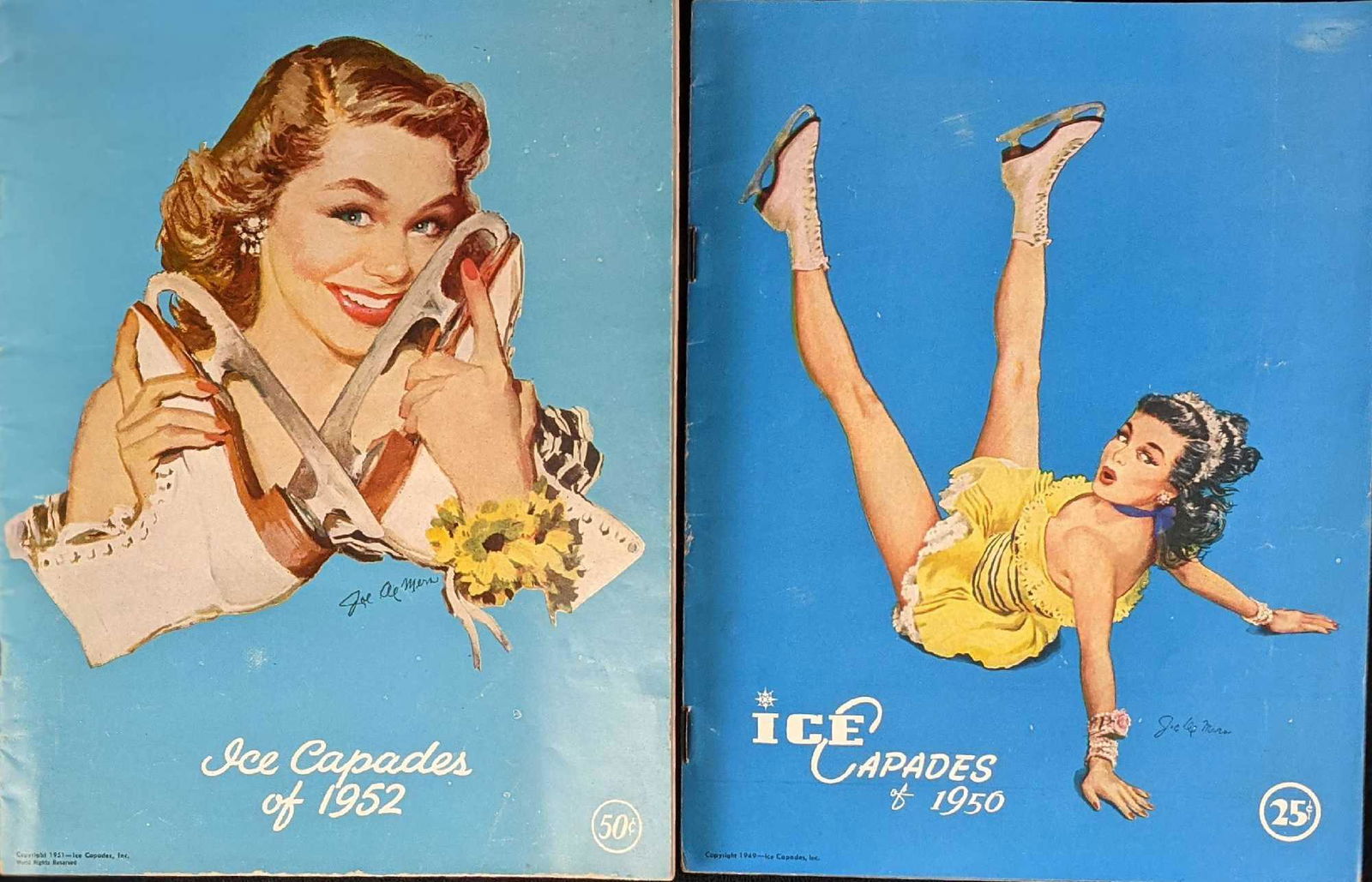 Two Vintage Disney 1950s Ice Capades Programs (1 of 6)