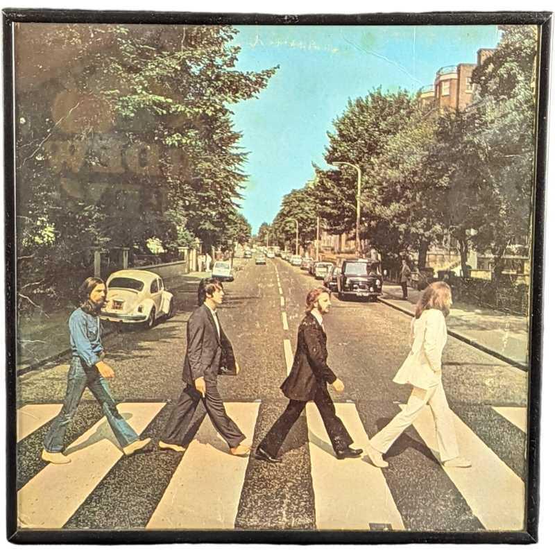 Framed US First Pressing Beatles Abbey Road LP (1 of 5)