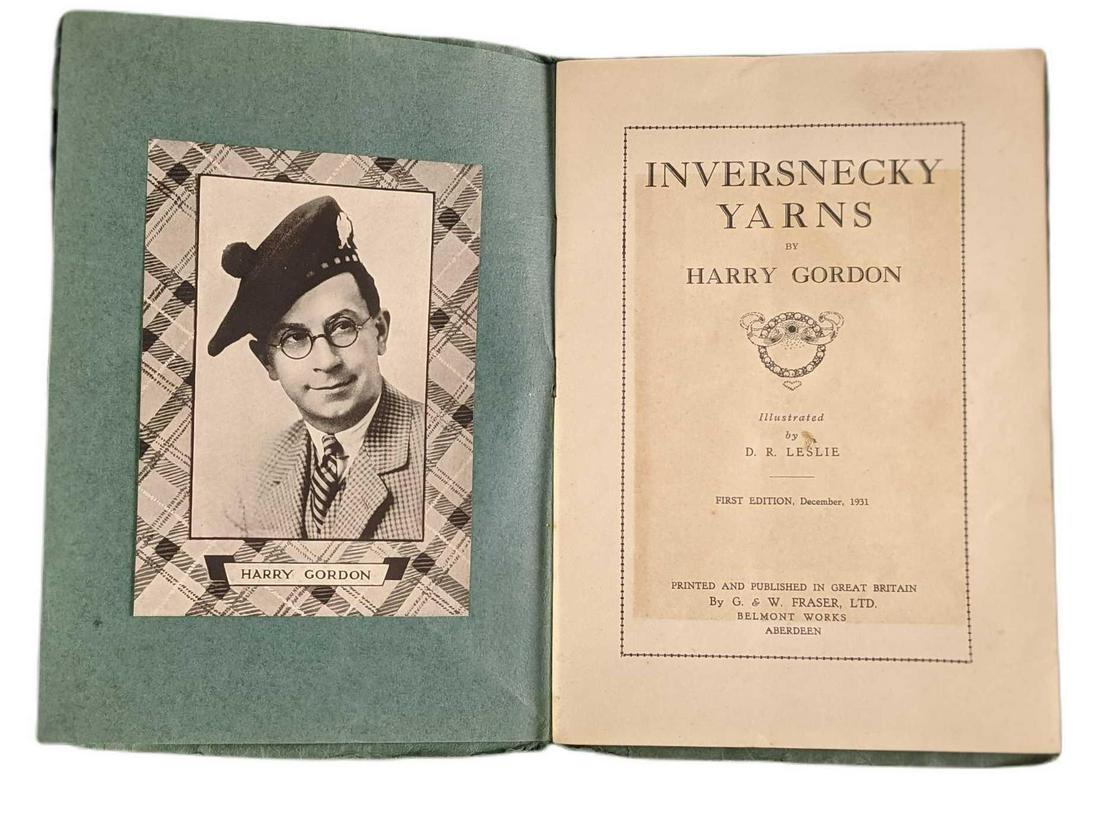 Inversnecky Yarns Paperback By Harry Gordon First Edition (1 of 5)