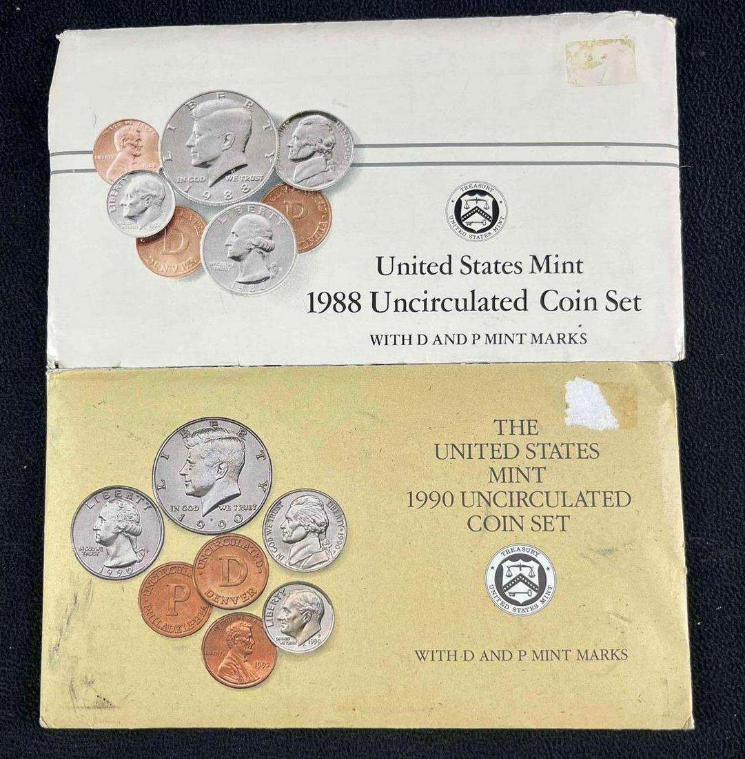 United States Mint Uncirculated Coin Sets (1 of 11)