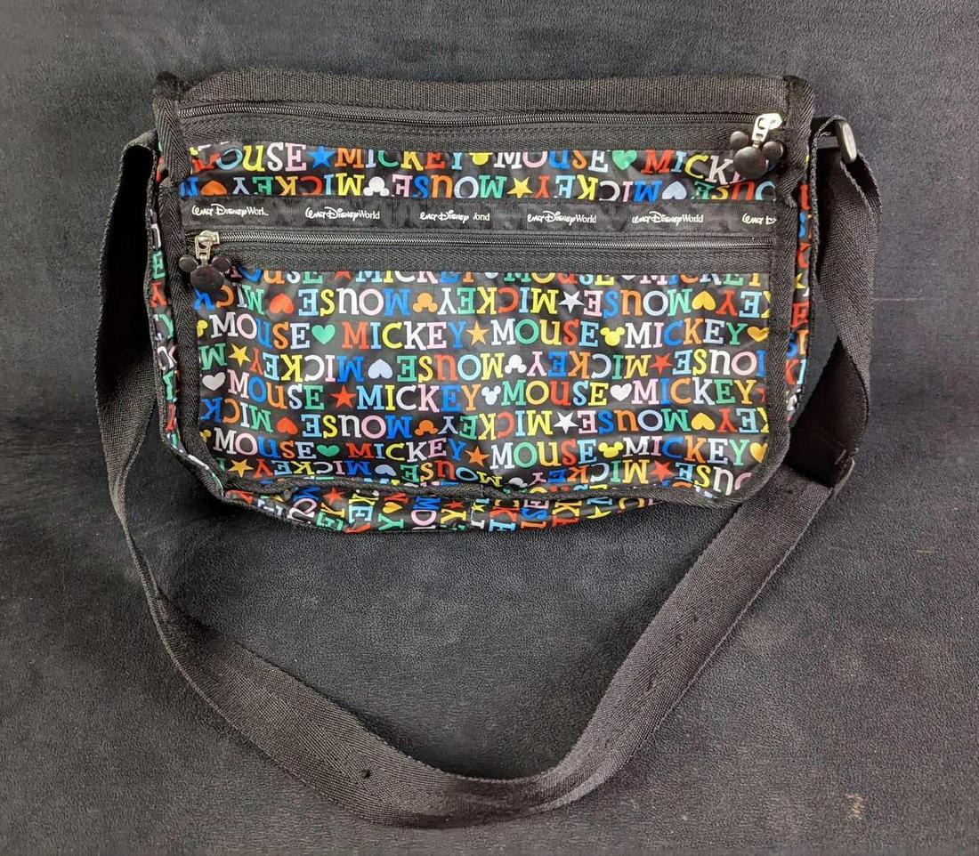 Disney World Mickey Mouse Nylon Book Bag (1 of 8)