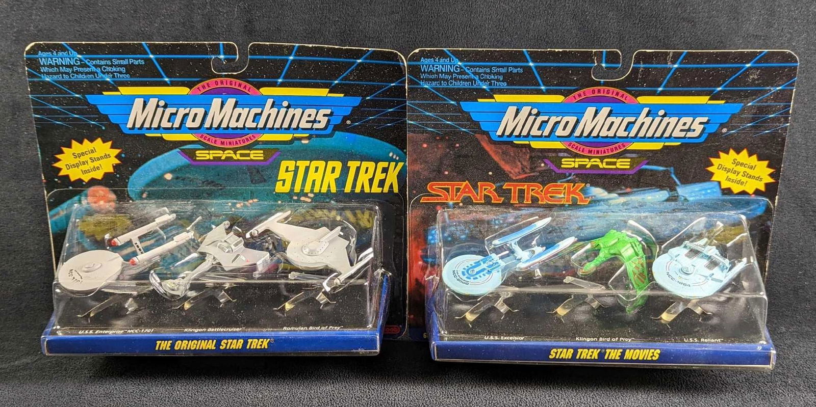 2 Sets Of Star Trek Micro Machines Movie Vessels (1 of 8)