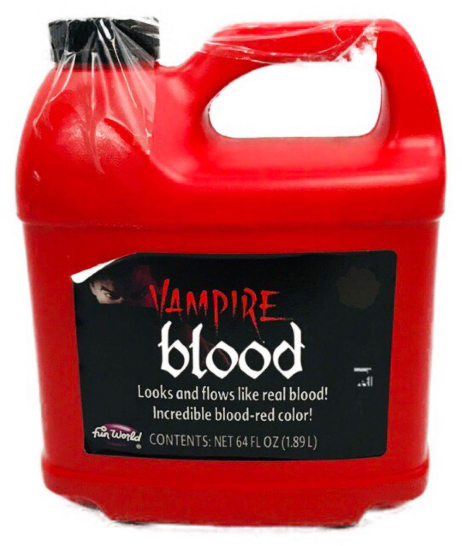 Halloween Decor, Bottle of Vampire Blood, 64 Oz, NOS (1 of 7)