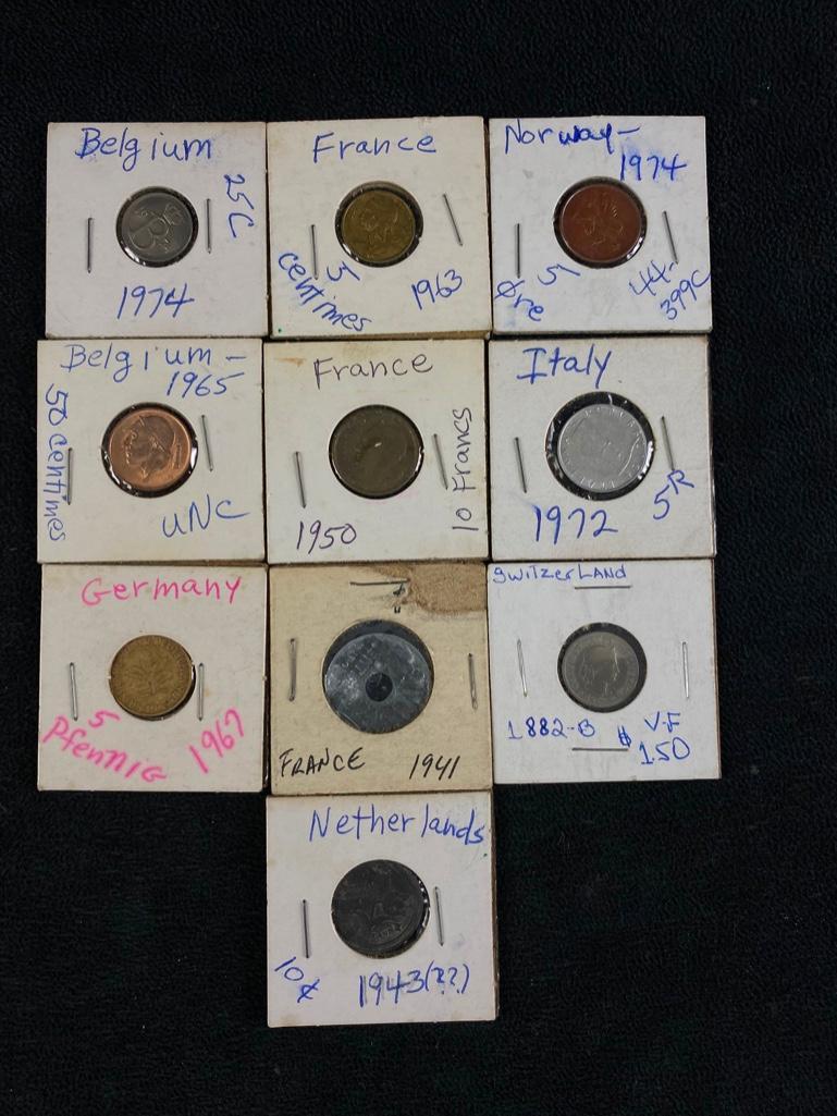 Lot of Vintage European Coins (1 of 2)