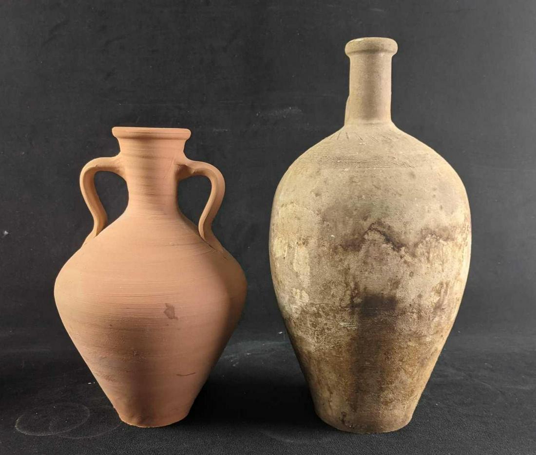 Clay Water Jugs Roman Style (1 of 4)