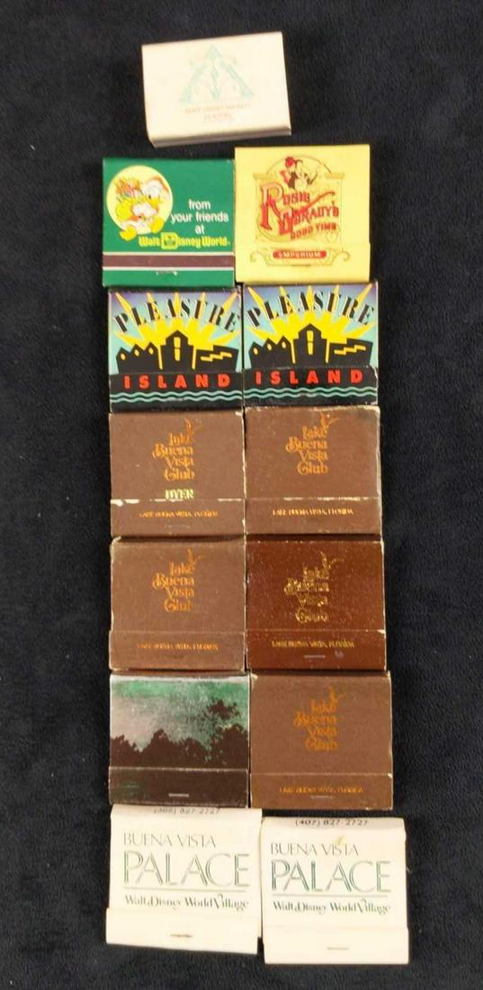 13 Vintage Walt Disney World And Orlando Matchbooks (1 of 7)