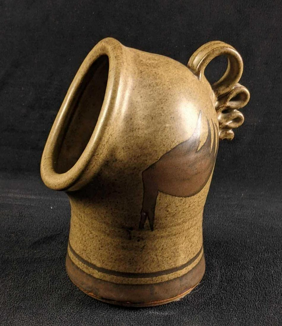 Vintage Pottery Ceramic Salt Cellar Unique Pottery (1 of 8)