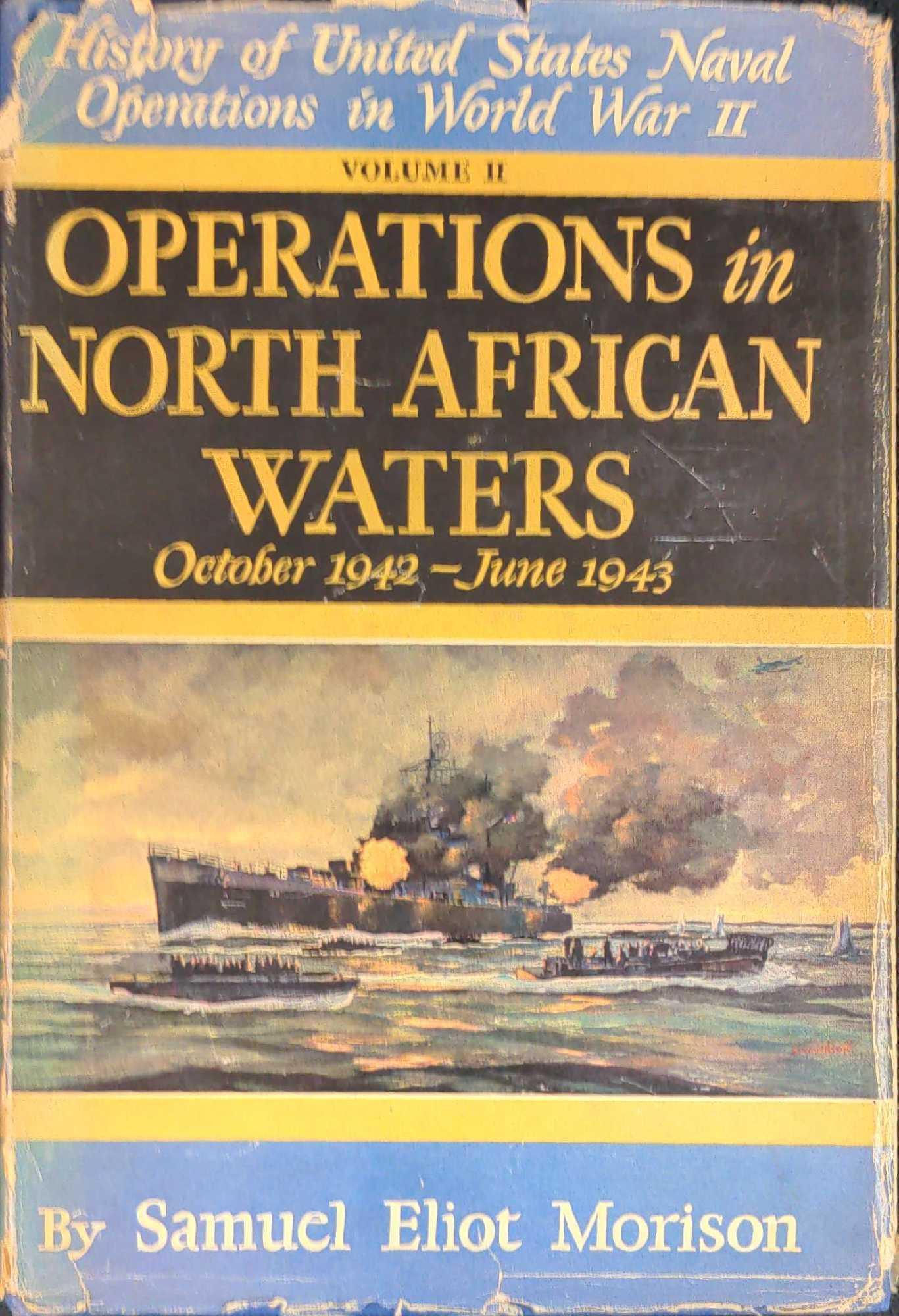 Vintage Operations In North African Waters Hardcover (1 of 9)