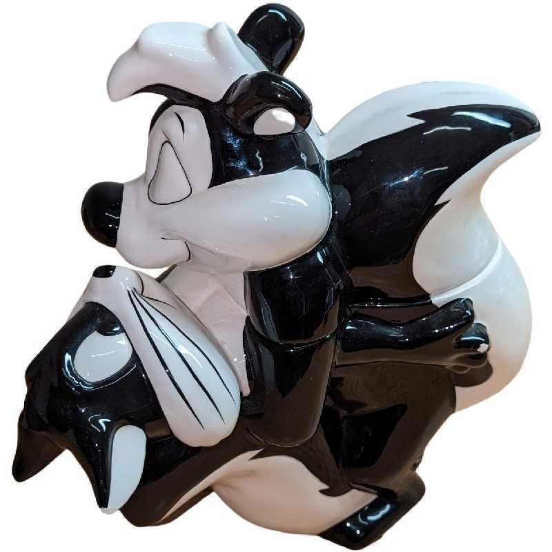 Pepe Le Pew And Penelope Ceramic Cookie Jar (1 of 12)