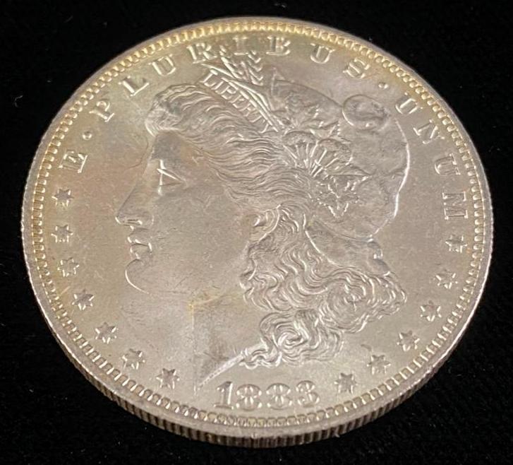1883 Morgan Silver Dollar (1 of 3)