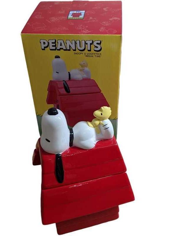 Peanuts Snoopy and Woodstock Break Time Ceramic Cookie (1 of 10)