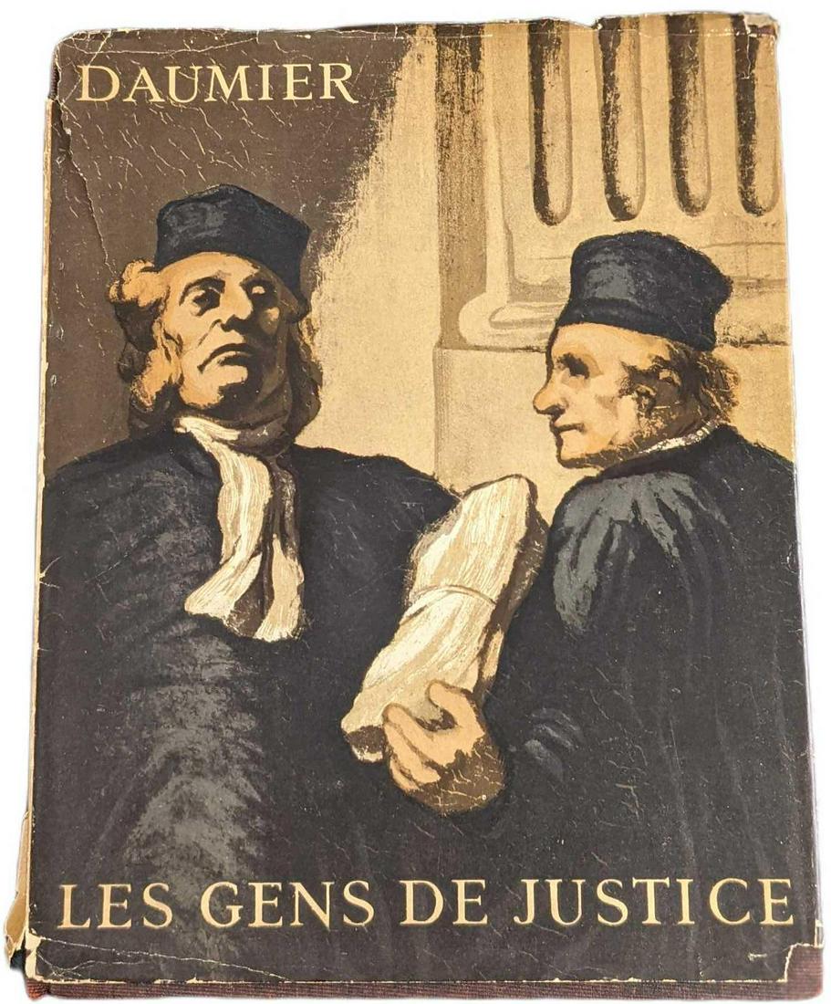 Law and Justice Lithographs Hardcover Honore Daumier (1 of 8)