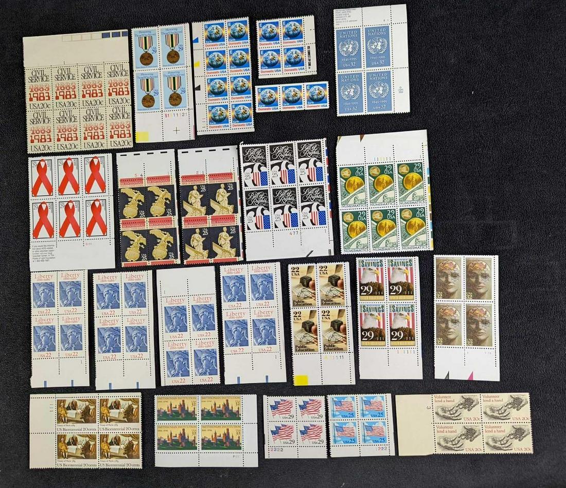 23 Sheets Of US Postal Mail Government US Flags & More (1 of 6)