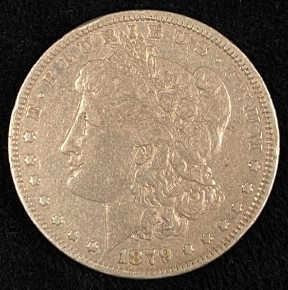 1879 Morgan Silver Dollar (1 of 2)