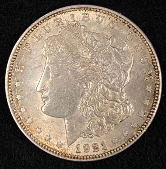 1921 Morgan Silver Dollar (1 of 2)
