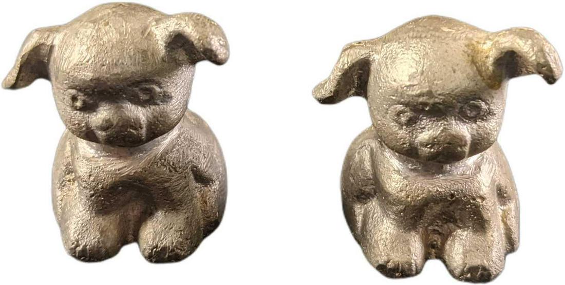 Cast Iron Dog Paperweights (1 of 8)