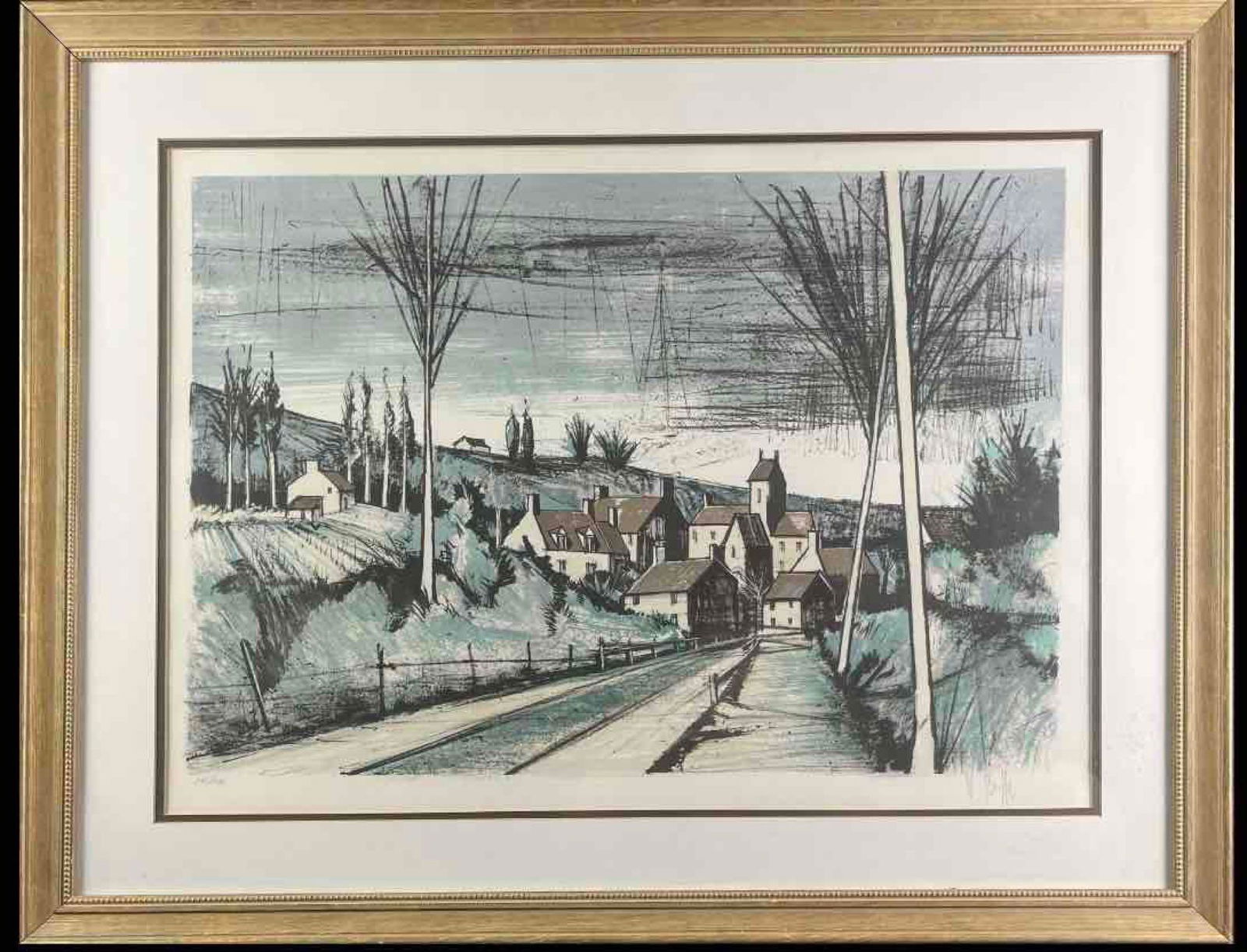 Limited Edition Lithograph signed Bernard Buffet (1 of 5)