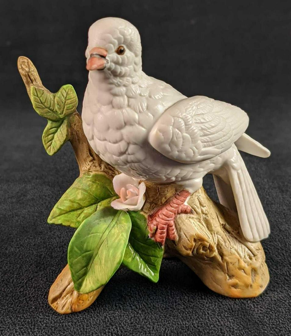 Vintage Ceramic Enesco White Dove Bird (1 of 8)