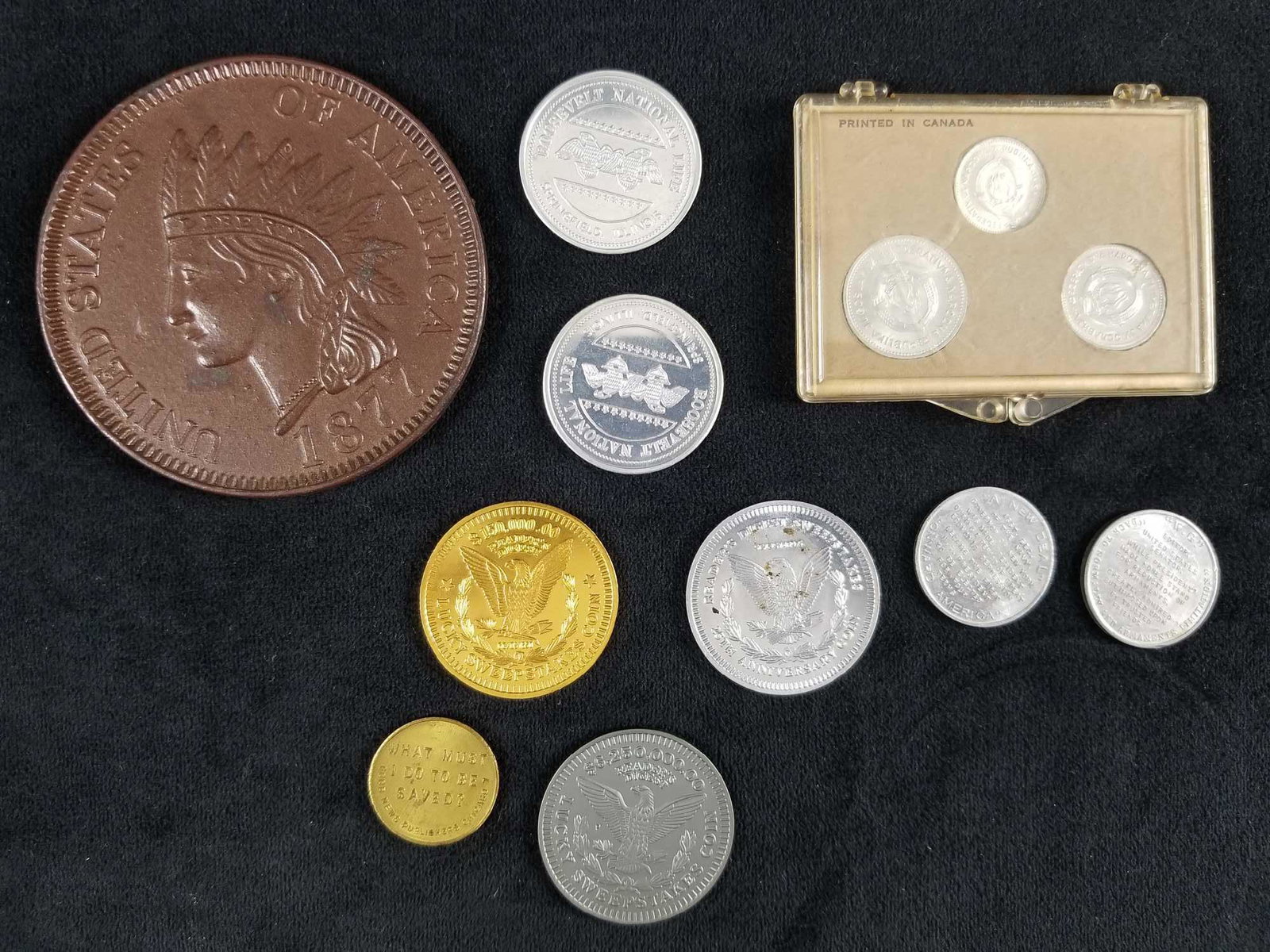 Novelty Coins Lot of 12 (1 of 7)