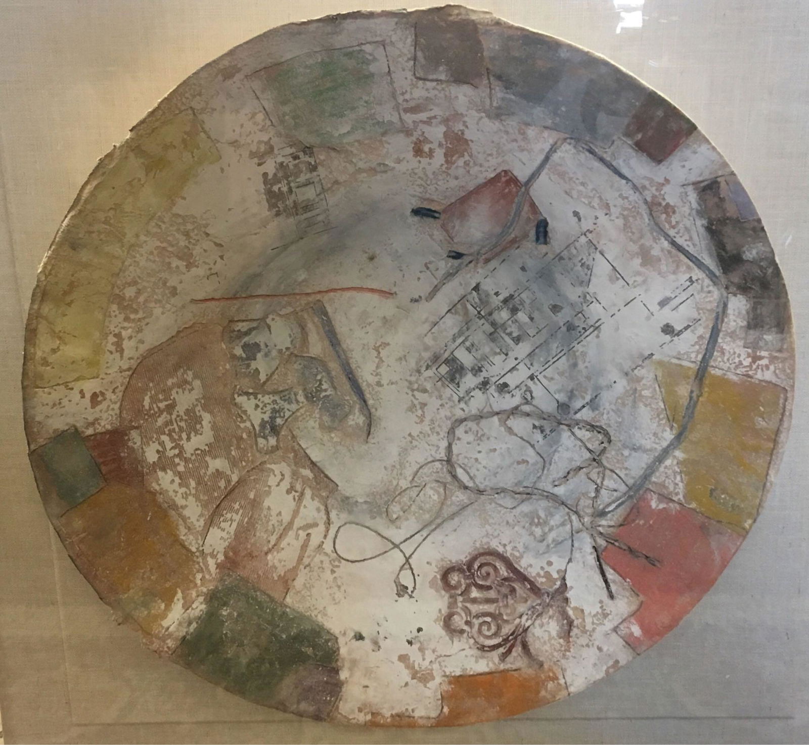 Handmade Paper Sculpture, Signed Mache (1 of 14)