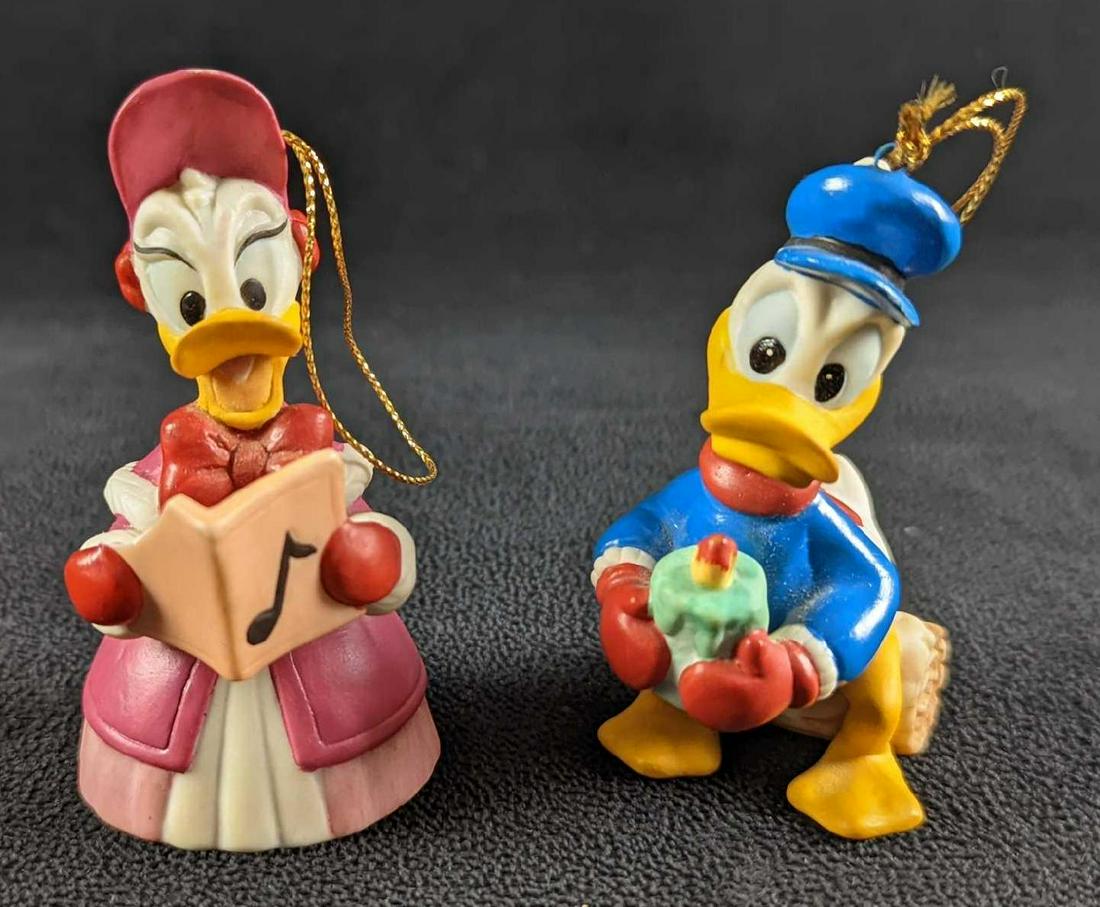 2 Disney Porcelain Donald & Daisy Duck Ornaments - Nov 22, 2022 | Rapid