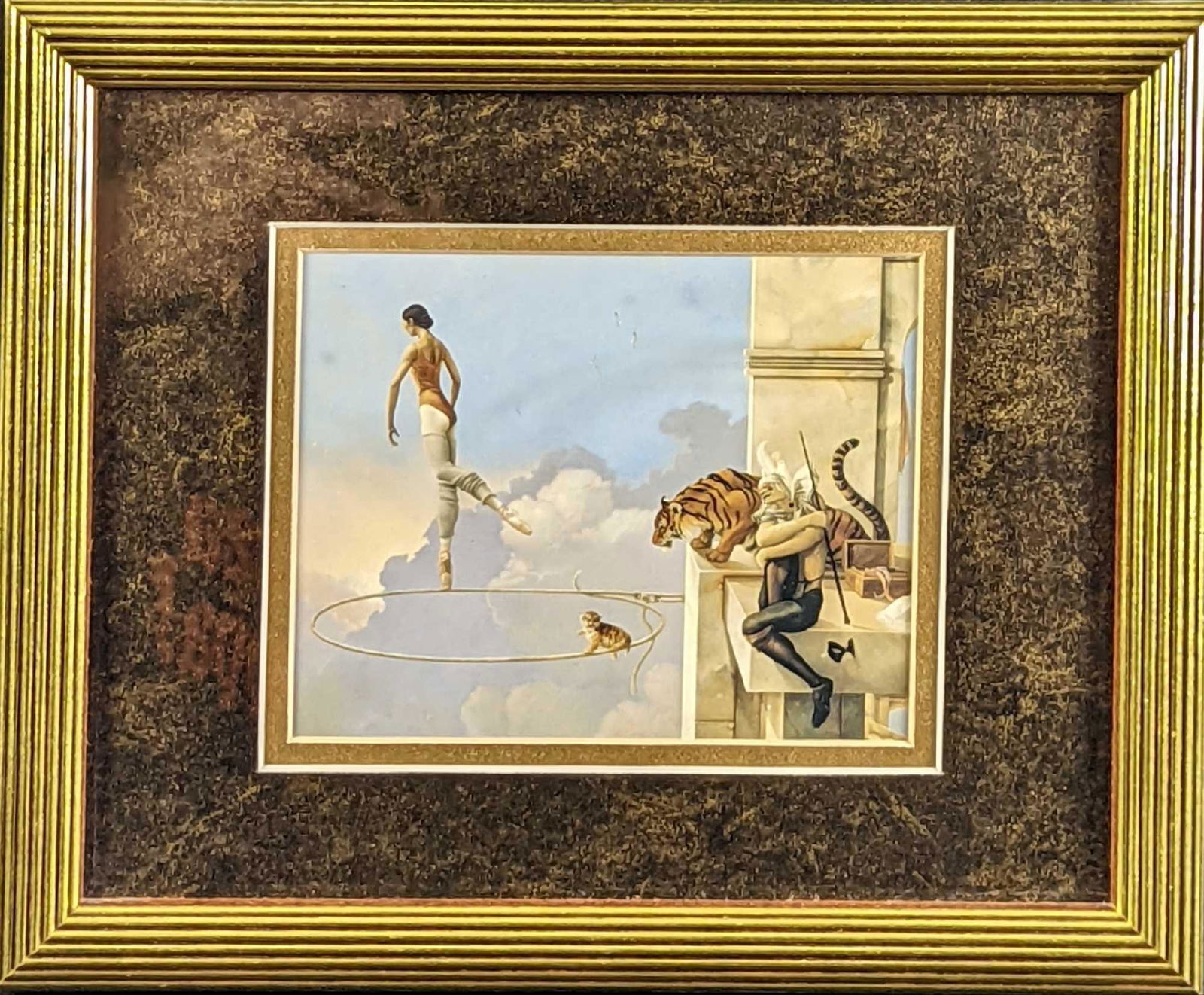 Framed Michael Parkes Mini Print Dream For Rosa