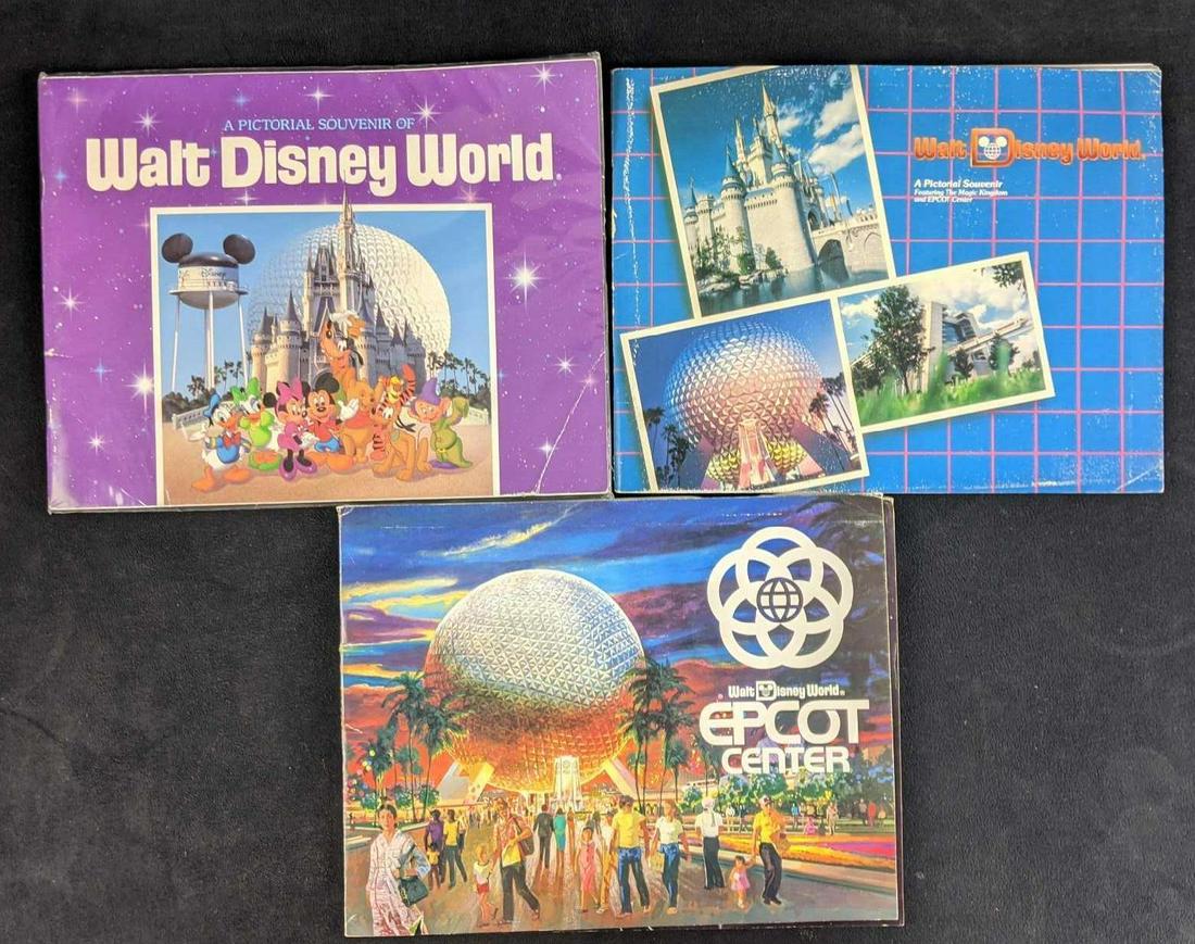 Vintage Walt Disney World Pictorial Souvenir Books (1 of 7)