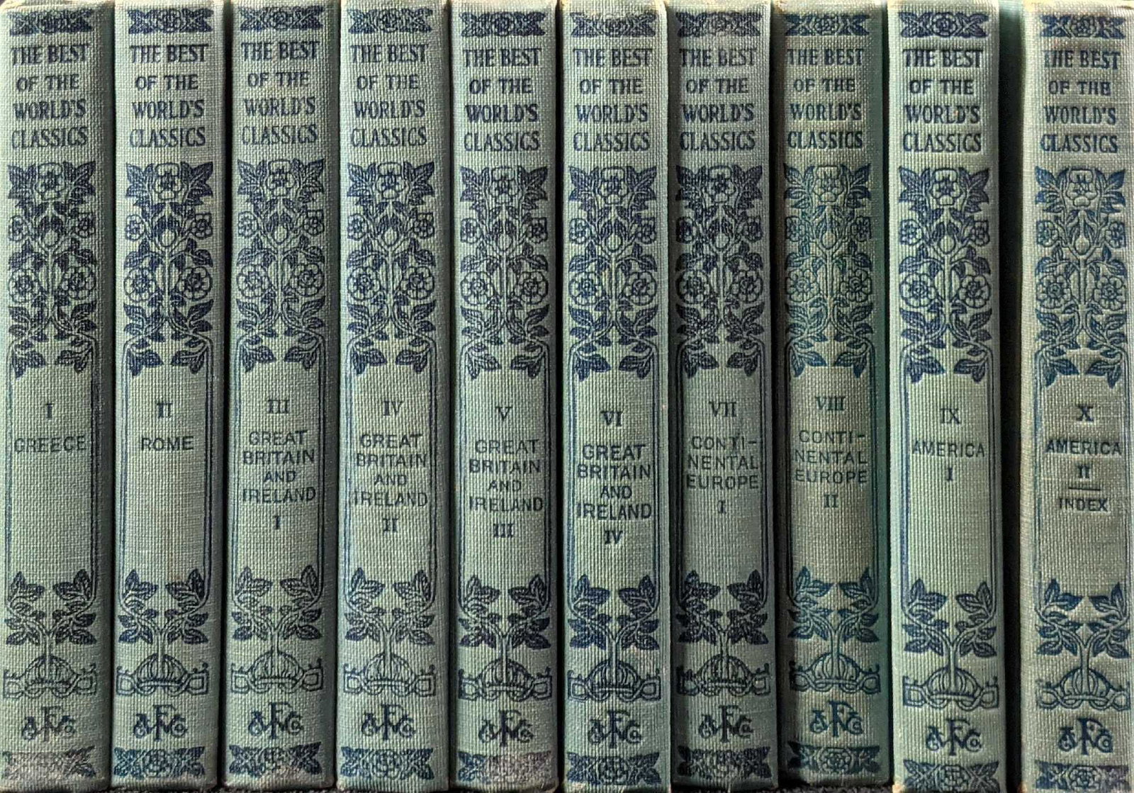 Antique Best of the Worlds Classics Ten Volume Set (1 of 8)