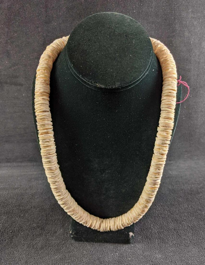 Ostrich Shell Necklace (1 of 7)
