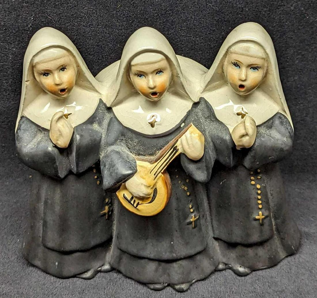Vintage Ceramic Singing Nuns Music Box (1 of 5)