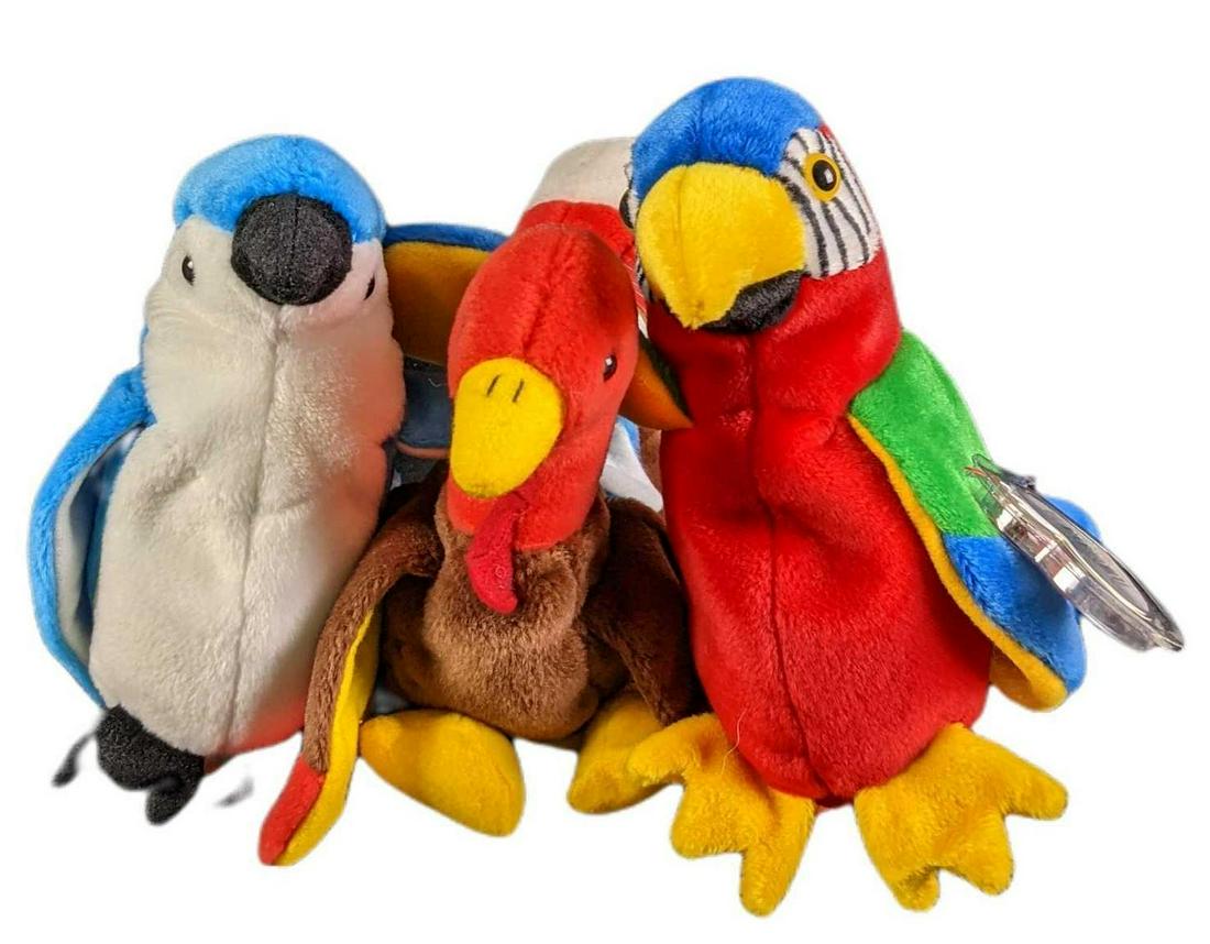 beanie boos parrot