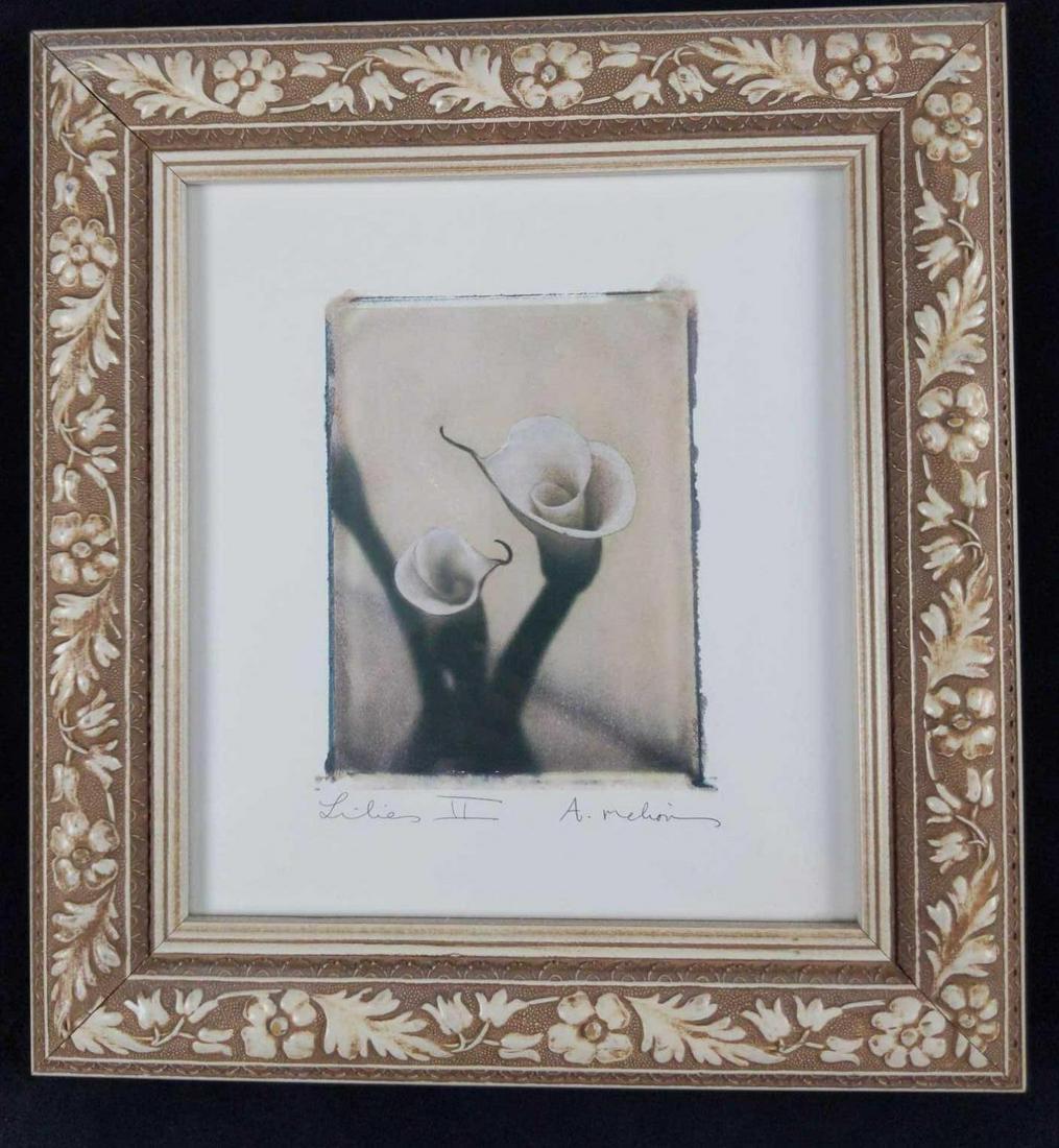 Amy Melious Framed Lily 2 Print Floral (1 of 4)