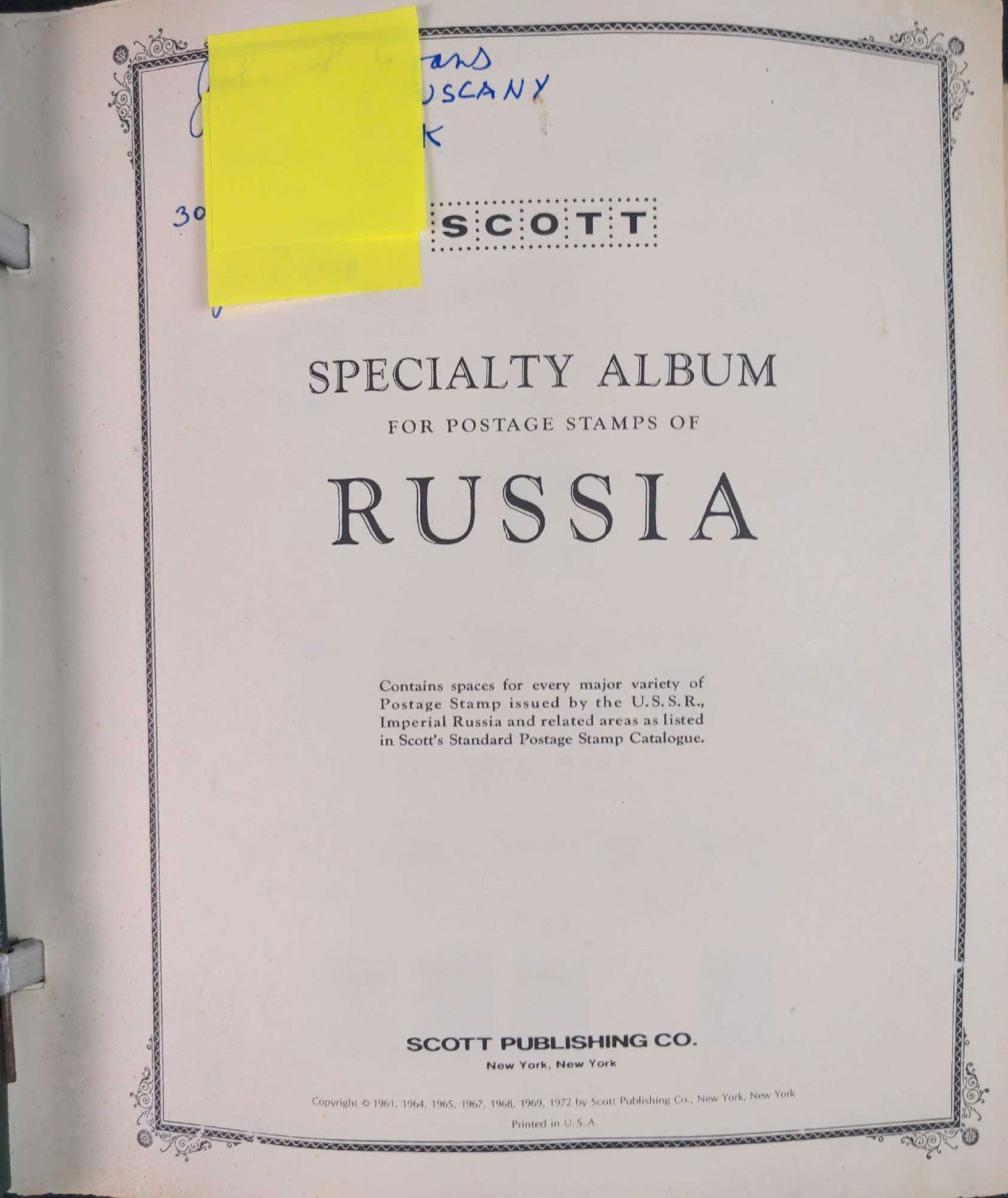 Soviet Republics Stamp Collection With Binder (1 of 10)