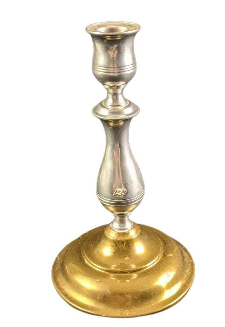 Vintage Kirk Stieff Pewter Traditional Candlestick (1 of 6)
