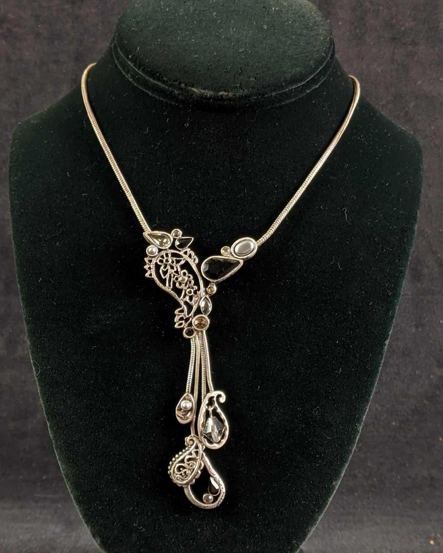 Chico's Silver Colored Necklace (1 of 4)