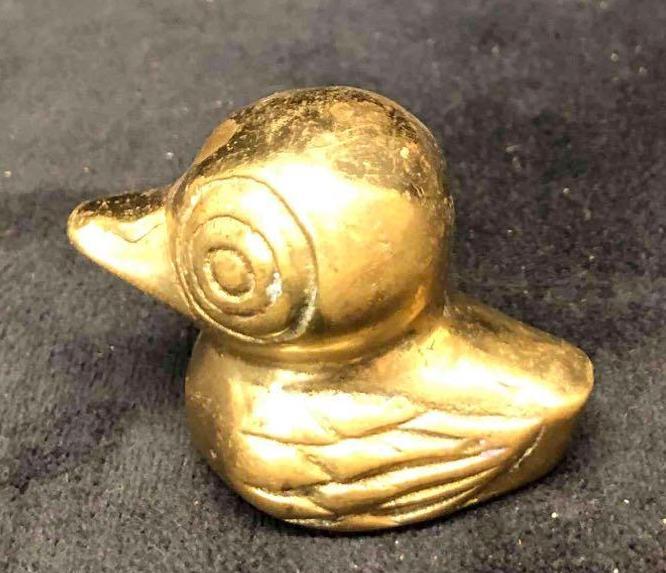 Brass Duck Paperweight (1 of 6)