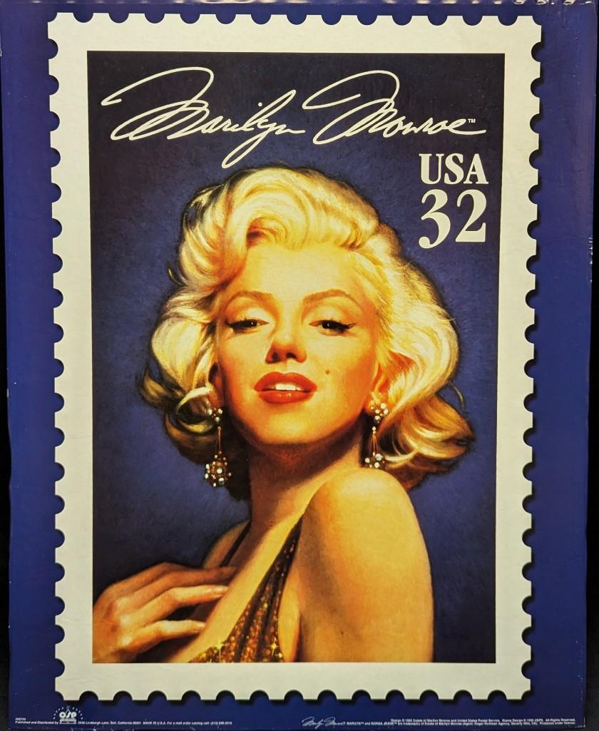 Marilyn Monroe US Stamp Print (1 of 5)