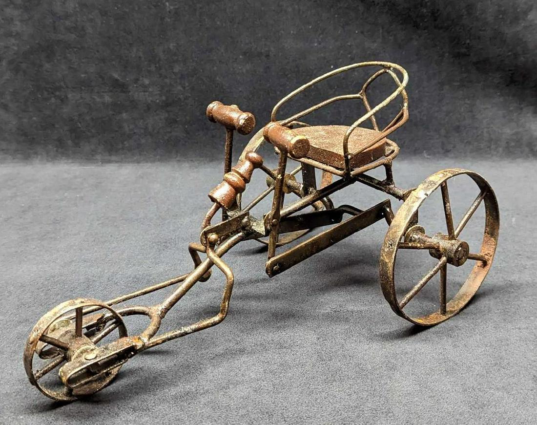 Vintage Metal Pedal Car Toy (1 of 7)