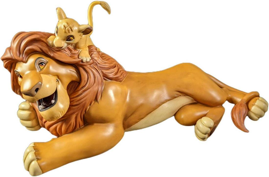 Retired Disney Figurine Pals Forever Lion King (1 of 8)