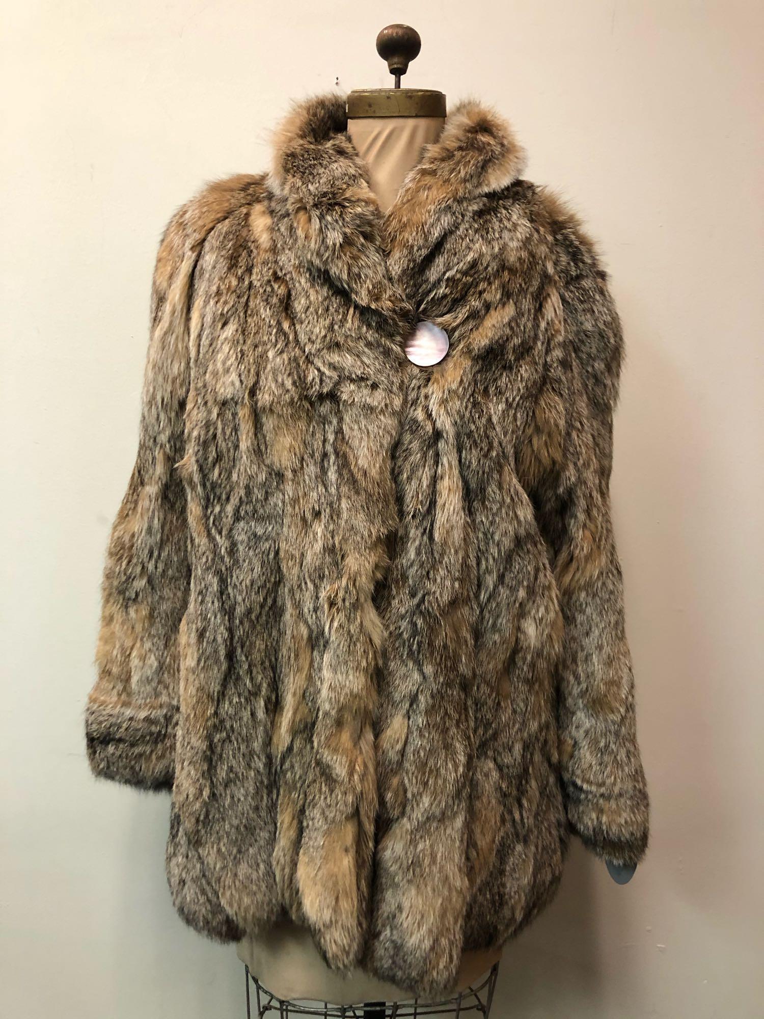 Lynx Sterling Fur Coat Italy Elsafur (1 of 6)