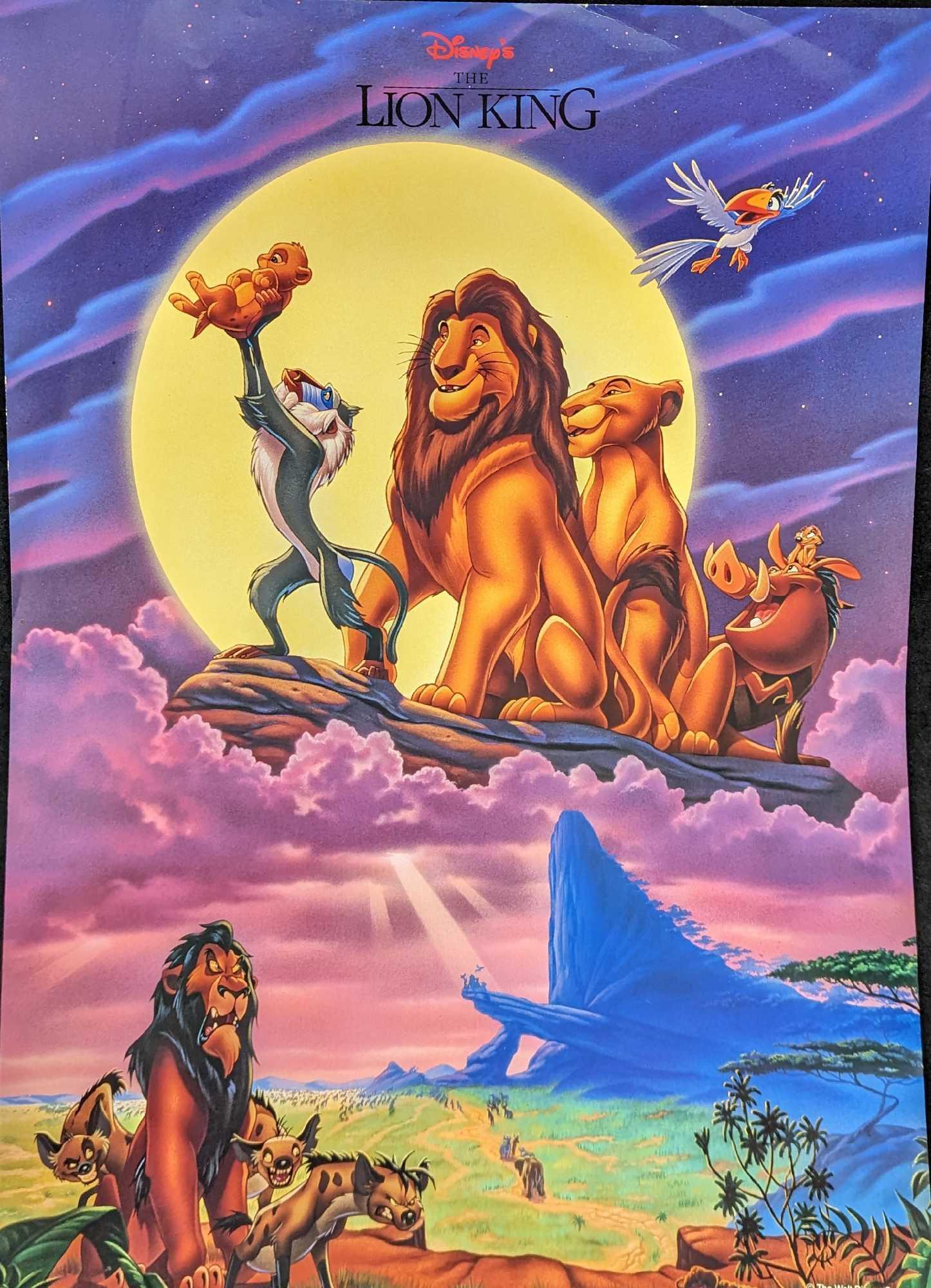 Disneys Lion King Animated Movie Poster - Jan 26, 2023 | Rapid Estate Liquidators and Auction Gallery in FL Disneys Lion King Animated Movie Poster - Jan 26, 2023 | Rapid Estate Liquidators and Auction Gallery in FL