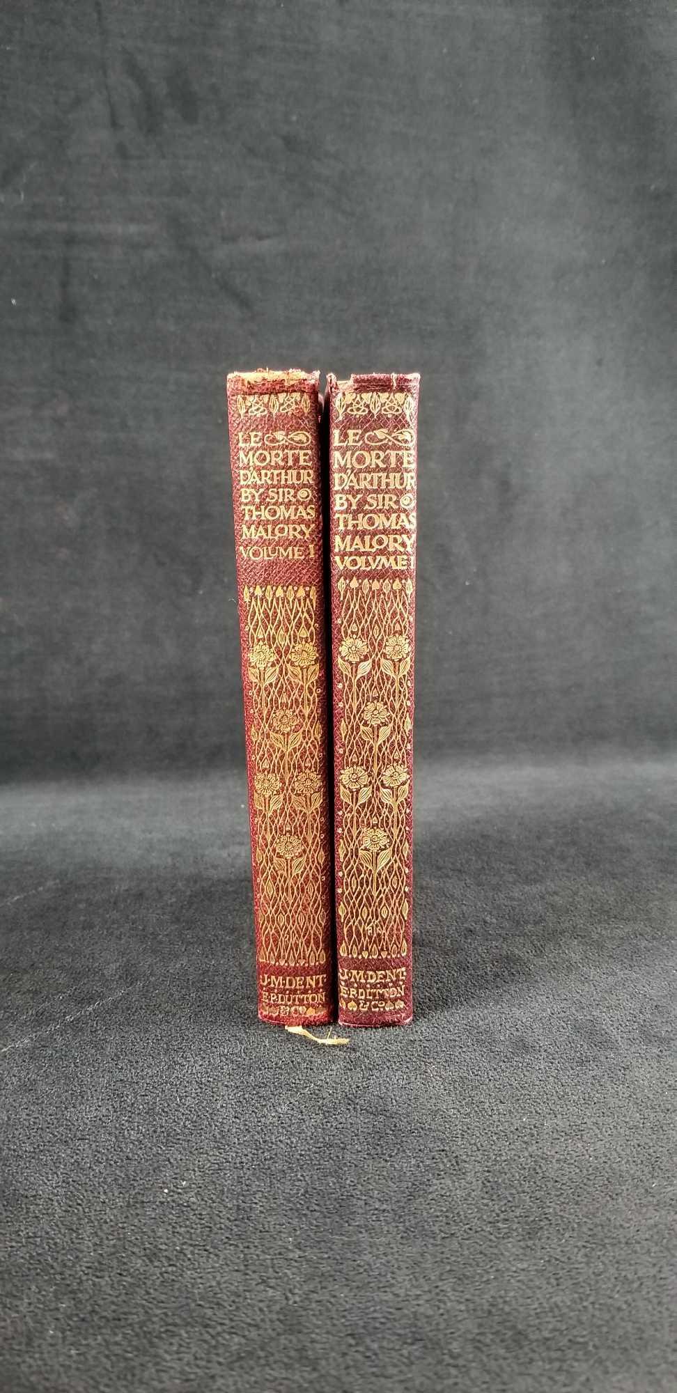 Everymans Library Romance Volume Sir Thomas Malory Le Morte DArthur 1906 (1 of 8)